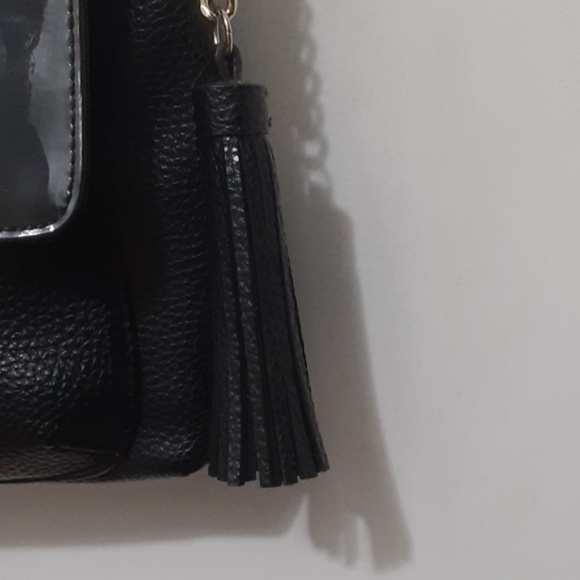 Anne Klein Purse Handbag Black Adjustable Strap - Picture 7 of 7